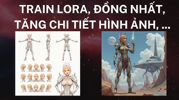 Training LoRA CHẤT LƯỢNG- Tạo NHÂN VẬT ĐỒNG NHẤT - TĂNG CHI TIẾT HÌNH ẢNH cho FLUX - SDXL- COMFYUI