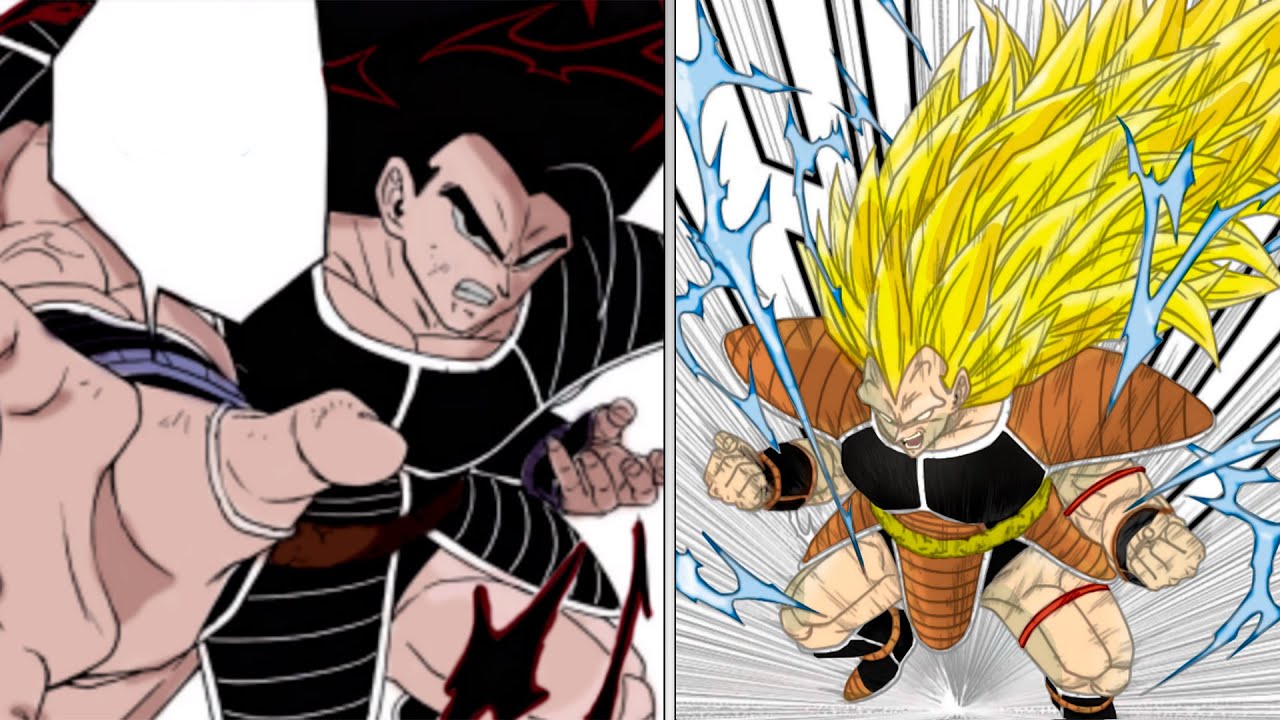 Raditz SSJ3 vs Turles saiyajin Maligno! - Daiko O Saiyajin