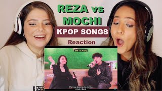 Reza - BLACKPINK - How You Like That (SING-OFF vs MOCHI ESKRIM) 37 KPOP SONGS MASHUP |REACTION!!