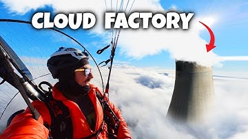 I FOUND CLOUD FACTORY With My Paramotor