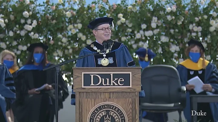 Duke University 2021 Commencement Address by President Vincent Price