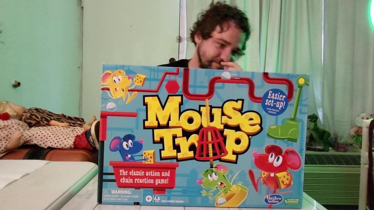 Игровой вечер с мышеловкой: семейные игры впервые - Распаковка игрушки - Упрощенная версия для сб...