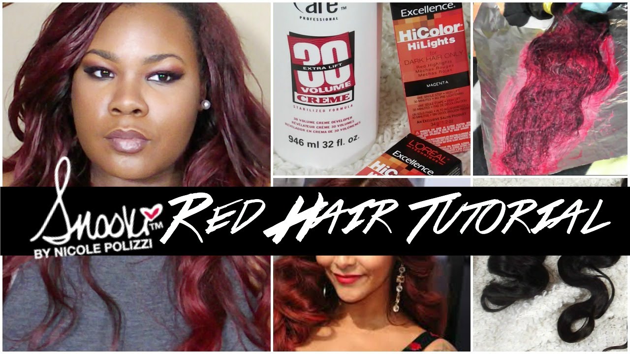 Products Used → L'Oreal Highlight HiColor "Magenta" (2 boxes...