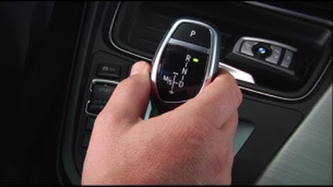 Electronic Gear Shift Operation | BMW How-To