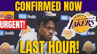 🚨 LAST MINUTE! NOBODY EXPECTED! LAKERS CONFIRMS! LAKERS UPDATE! TODAY'S LAKERS NEWS