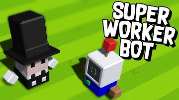 BUILDING A SUPER WORKER BOT - Autonauts Gameplay