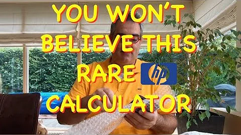 Be surprised how rare this Hewlett Packard calculator is - Erix Collectables #89