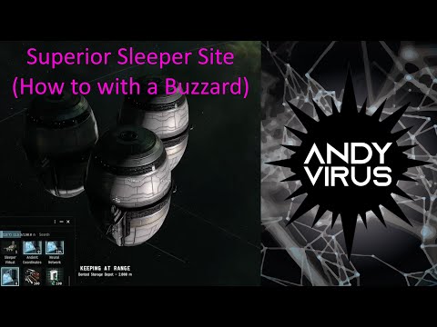 How to Run Superior Sleeper Sites with a Buzzard (Covert Ops Ship)