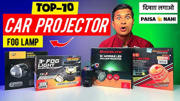 Top-10 Projector Fog Lamp For Car | दमदार रौशनी के साथ | Best Projector Fog Lamp For Any Car 