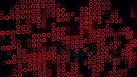 DAVE FX - Red Abstract Circles VJ Loop Motion Background Backdrop