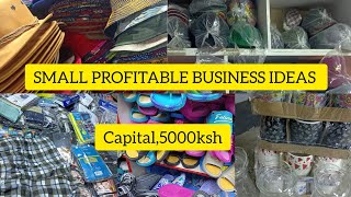 6 PROFITABLE BUSINESS IDEAS YOU CAN START WITH A CAPITAL OF 5000KSH ONLY @katevlogs95
