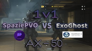 So I 1v1 ExoGhost with Ax-50 and this happened.... (MUST WATCH)