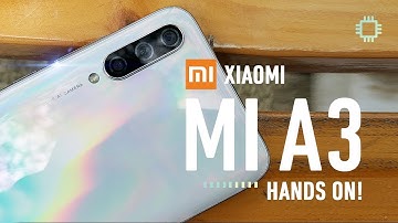 Xiaomi Mi A3 Hands On: Superb In-Screen Fingerprint Reader!