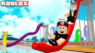 Muhteşem Su Parkı Kuruyoruz - Panda Ile Roblox My Water Park Ty