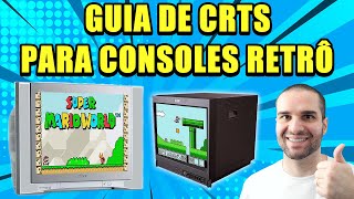 Guia De TVs De Tubo Para Consoles Retrô - Vantagens e Desvantagens / CRT