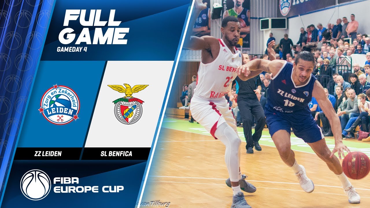 Direto Benfica ZZ Leiden FIBA Europe Cup Basquetebol - SL Benfica