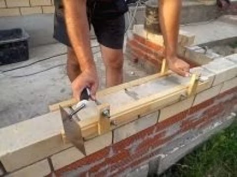 Reteta Cum să faci mortar pentru zidărie cu cărămidă porotherm, Bloc  ceramic - YouTube