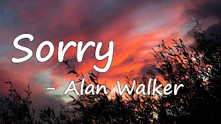 Alan Walker & ISÁK - Sorry  Lyrics