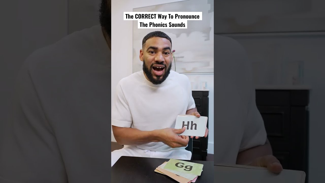 The CORRECT Way To Pronounce Phonics Sounds A Z Shorts