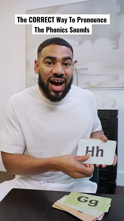 The CORRECT Way To Pronounce The Phonics Sounds (A-Z) #shorts
