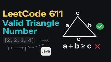 Valid Triangle Number | Two Pointers Approach | Leetcode 611