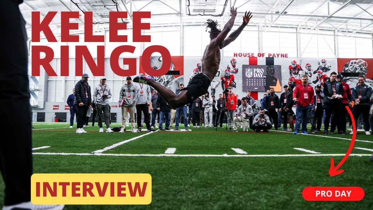 From Pro Day, Kelee Ringo describes what separates him from other DBs ...