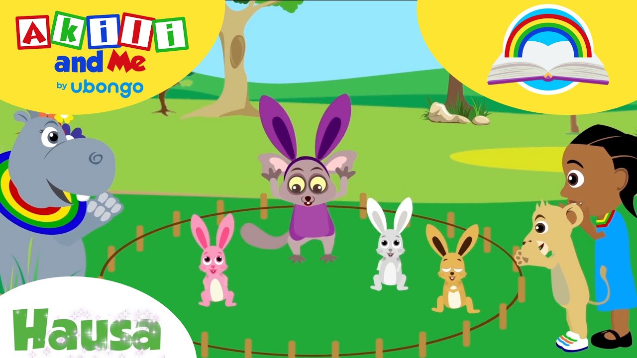 Sababbin abokan Bush Baby | Koyi Harshen Turanci Tare da Akili | Shirye ...