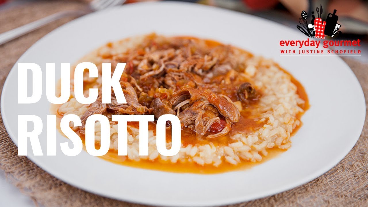 Duck Risotto Everyday Gourmet S8 E78 YouTube