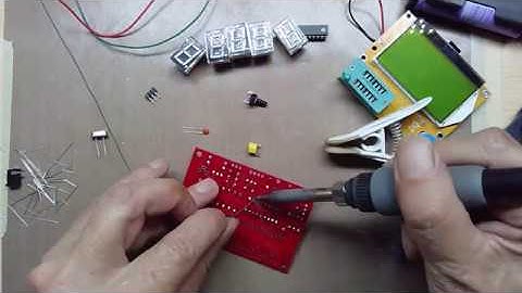1Hz-50MHz Crystal Oscillator Frequency Counter Tester Kit Build
