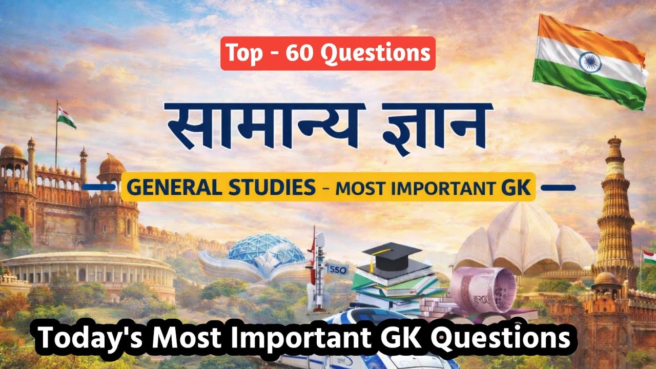 सामान्य ज्ञान | सामान्य अध्ययन | General Knowledge | World GK in Hindi