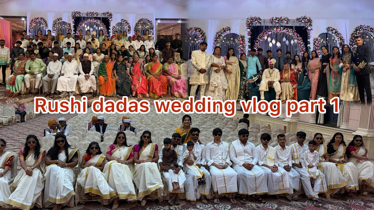 Rushi Dada wedding vlog part 1 #famliyvlogs #weddingvibes #vlog6 