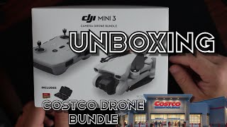 BEGINNER DRONE DJI MINI 3 Costco Bundle Unboxing