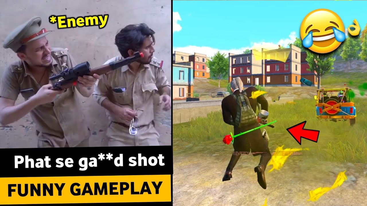 BAD DAY? BETTER WATCH THIS 🤣🔥 - BGMI FUNNY GAMEPLAY