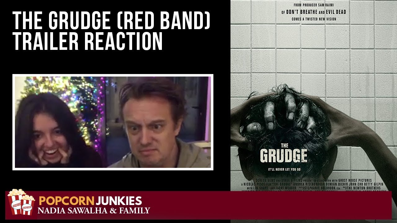 The Grudge (RED BAND TRAILER) - The Popcorn Junkies HORROR Movie Reaction