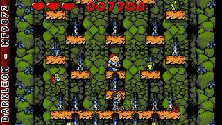 Dino Jnr. in Canyon Capers © 1993 Villa Crespo Software - PC DOS - Gameplay screenshot 2