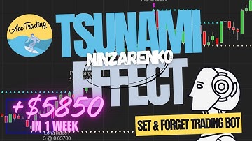 NinzaRenko Tsunami Effect Bot - Automated Trading Futures NQ 6A CL ES - ACE Trading