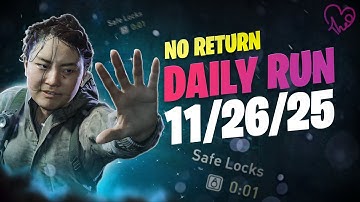No Return - Daily Challenge on Grounded mode as Yara (11.26.25)