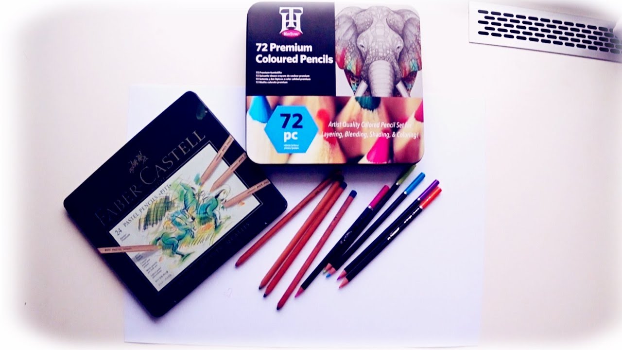 Обзор карандашей HinTung и Faber-Castel✔Видеоответ Анне