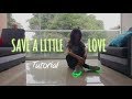 Tutorial coreografía shuffle🌟 | Save a little love - Don Diablo | Saori Chan 💙