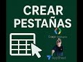 creacion de pestañas