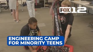 Teens explore science, technology at engineering camp for minority students in Vancouver