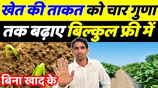 खेत की ताक़त चार गुणा तक बढ़ाएँ बिल्कुल फ्री में | Kheti badi | Kheti | Sabji ki kheti | Agriculture