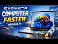 How To Make Your Computer Faster Windows 11 ( 2026 Steps )