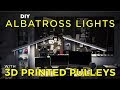 3D Printed Pulleys + Super Bright LEDs = Albatross Lights