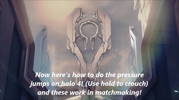 halo 4: how to spring jump & Pressure launch