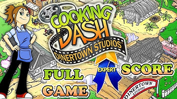 Cooking Dash 2:Dinertown Studios - Full Gameplay | EXPERT SCORE |