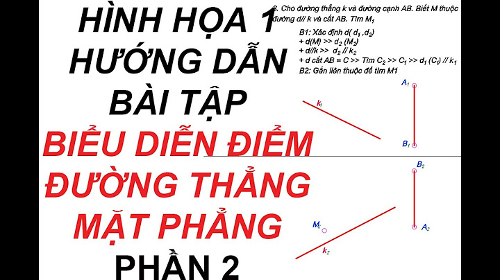 Bài tập hình họa họa hình về điểm