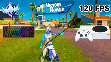 Fortnite Unreal Ranked Reload On Xbox Series S | Keyboard & Mouse Gameplay | 120 FPS