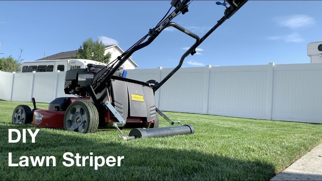 Diy Lawn Striping Kit Youtube