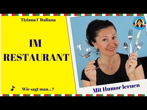 Italienisch im Restaurant - Sehr nützliche Sätze und Gesten